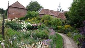The Victorian walled gardens at Gunby Hall