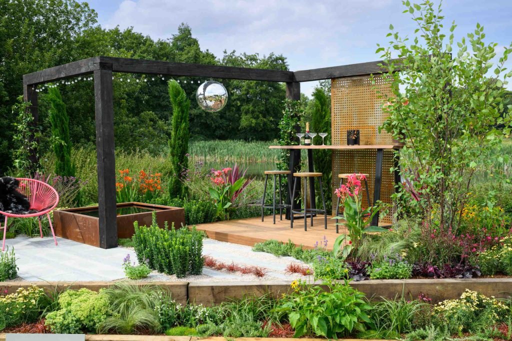 The award-winning garden, There's No Place Like Home