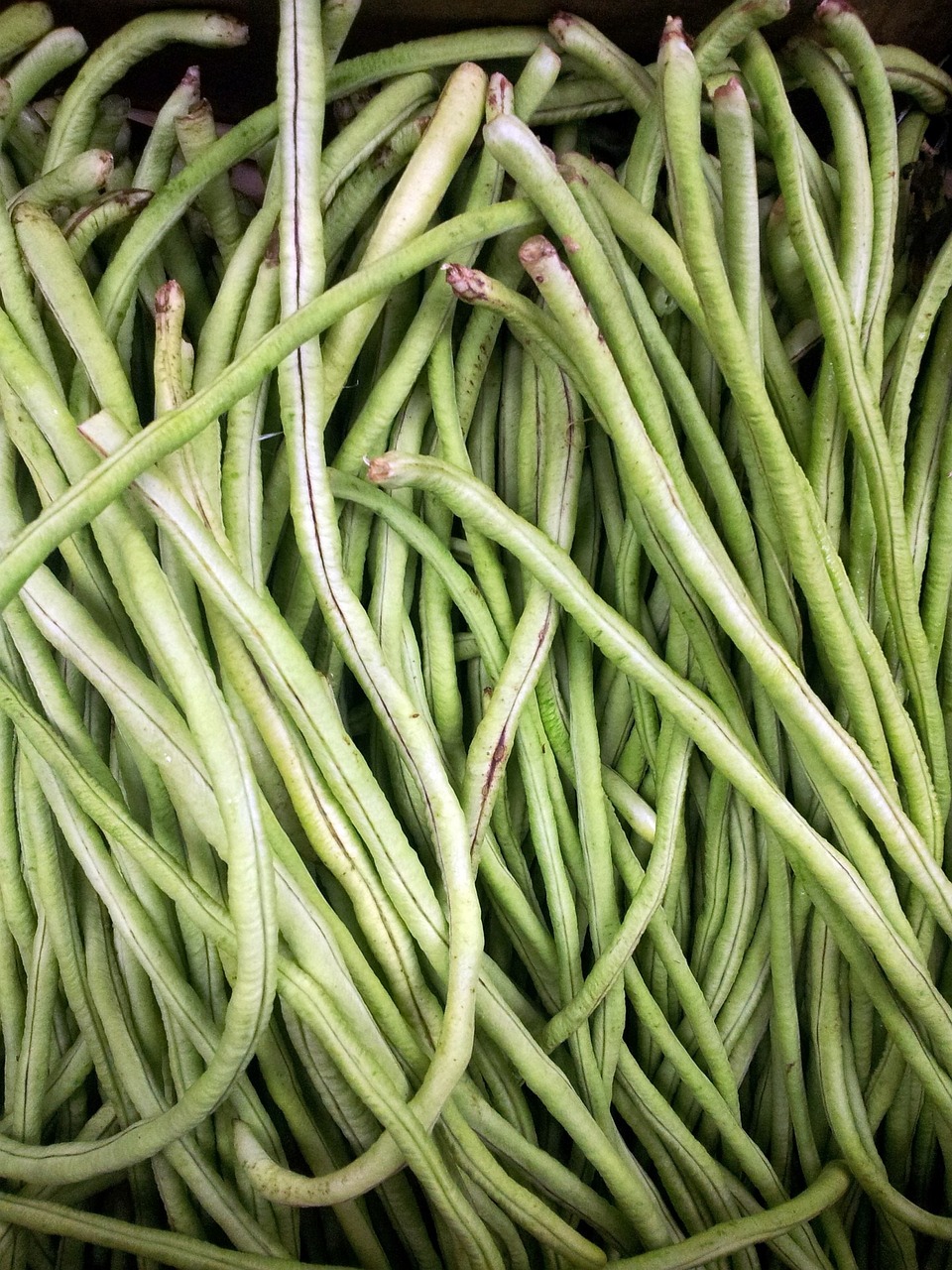 French beans.