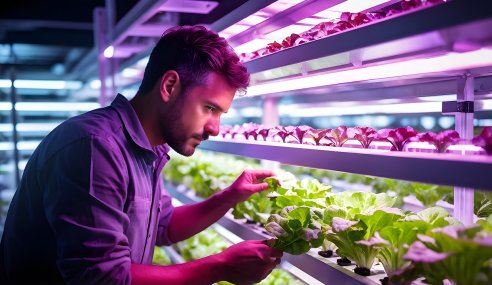 Ken looks at hydroponics for the home at Gro-Rite