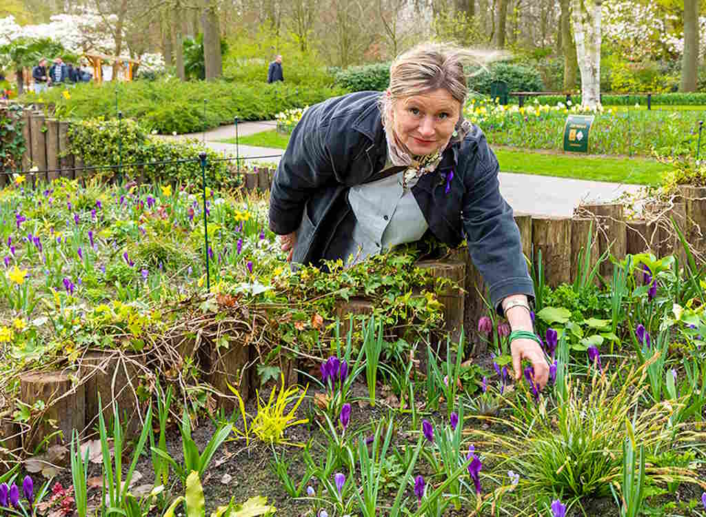 Carien van Boxtel, garden designer.