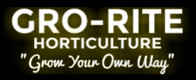 Gro-Rite Horticulture logo.