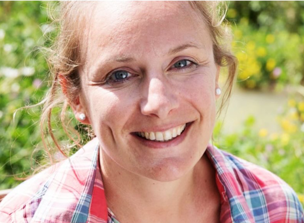 Kate Bradbury, tv gardening presenter.