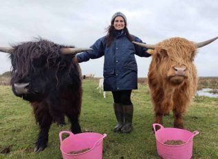 Hairy coos in Essex – Chloe Lucas breaking into cattle farming
