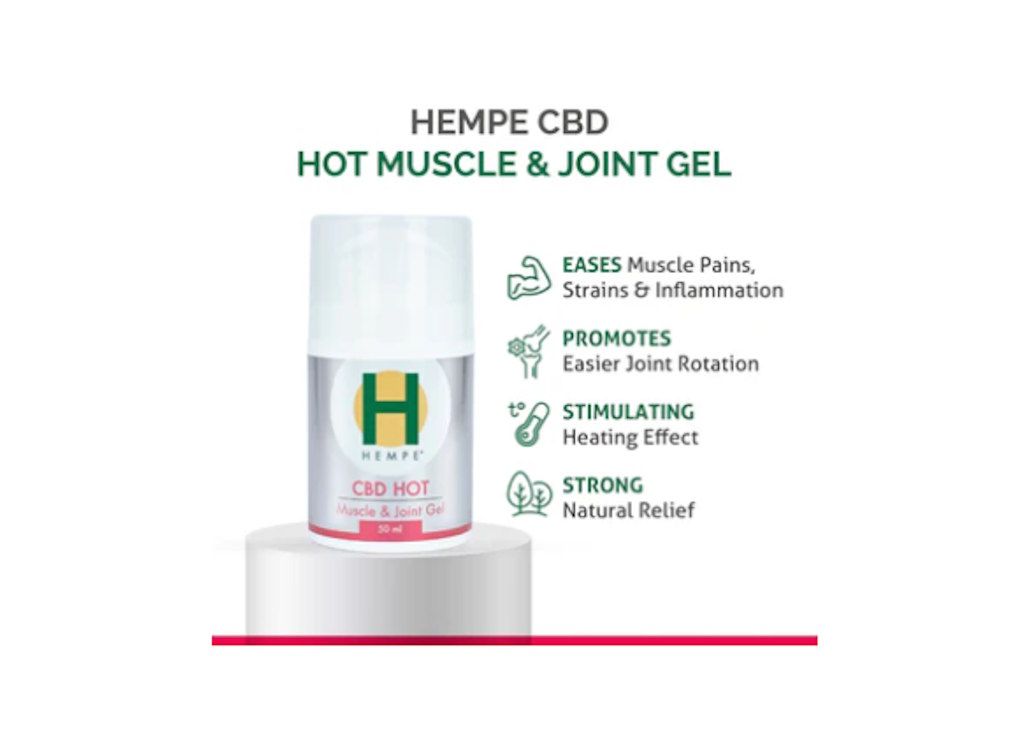 CBD gel product from HEMPE.