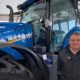 Ken talks to Phill Brooks from New Holland tractors