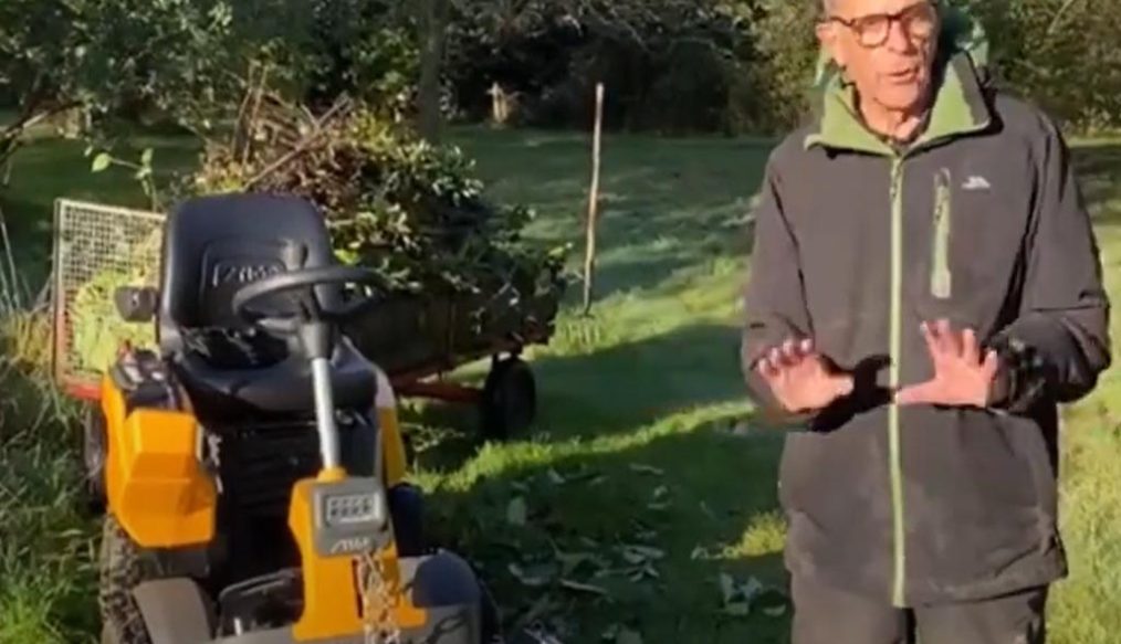 Stiga tractor mower put through its paces