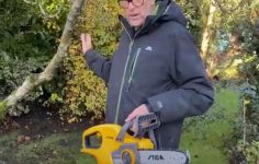 Stiga chainsaw CS 100e review