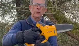 Stiga mini chainsaw PR 100e