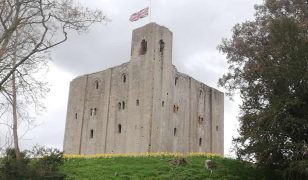Hedingham Castle’s garden development