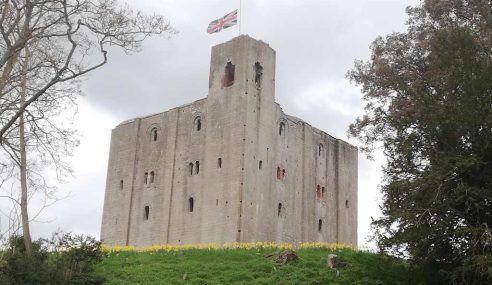 Hedingham Castle’s garden development