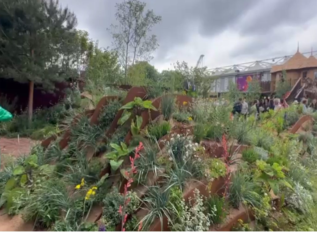 Hospitalfield Arts garden at RHS Chelsea Flower Show 2025.