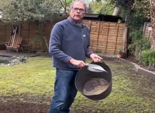 Lawn preparation and overseeding demo from Ken Crowther