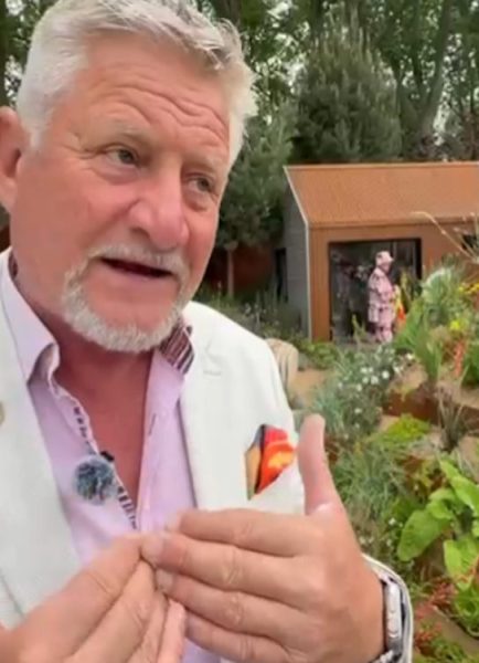 Mark Gregory at Hampton Court Palace Garden Festival