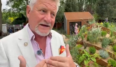 Mark Gregory at Hampton Court Palace Garden Festival