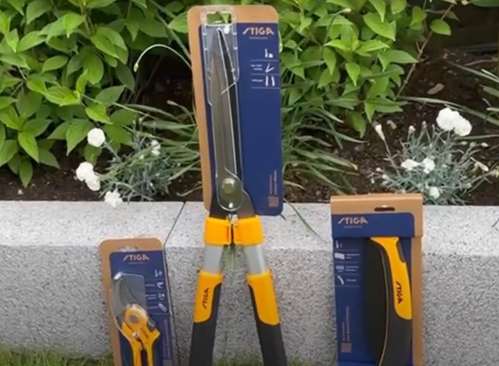 Stiga hand tools prize competition with World Radio Gardening.com.
