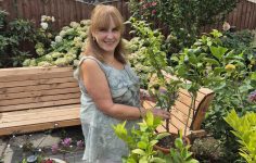 My passion is citrus fruit trees – ‘OMG they smell so gorgeous’ says Sandra